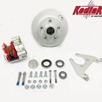 Kodiak® Single Wheel Disc Brake Kit for a 3,500 lbs. Trailer Axle - 1HRCM10DACKIT