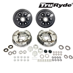 6-5.5" Bolt Circle 3,500 lbs. TruRyde® Trailer Axle Hydraulic Brake Kit