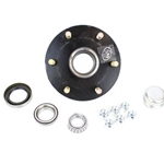 TruRyde® 6-5.5" Bolt Circle Trailer Hub with Parts including Timken® Bearings for a 3,500 lbs. Trailer Axle - 655LB1E-TK