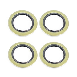 Four pack of TruRyde® Double Lip Seals for 5,200 lbs. to 7,000 lbs. Trailer Axles with 2 1/4" ID - 42385DLX4