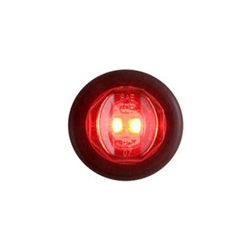 Red Uni-Lite™ 3/4” Sealed LED Marker/Clearance Lights - MCL-11RKB