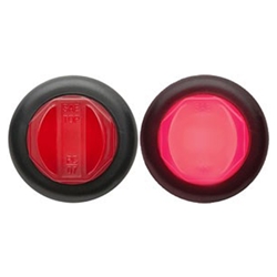 Red GloLight™ Uni-Lite™ 3/4” Sealed LED Marker/Clearance Light - MCL111RBK